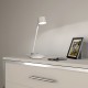 Lampka biurkowa ARENA WHITE/SILVER 1xGX53