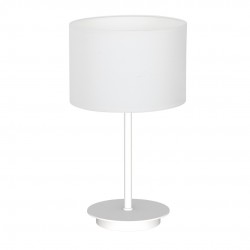 Lampka stołowa BARI WHITE 1xE27